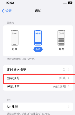 镇赉苹果售后维修中心分享iPhone手机收不到通知怎么办 