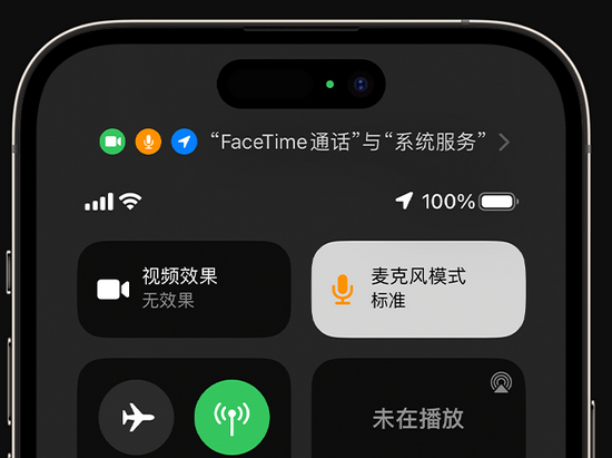 镇赉苹果授权维修网点分享iPhone在通话时让你的声音更清晰 