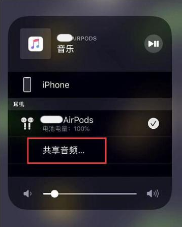 镇赉苹果14音频维修点分享iPhone14音频共享设置方法 